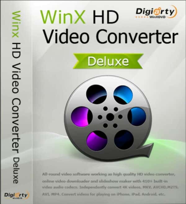 WinX HD Video Converter Deluxe 1 Jahr