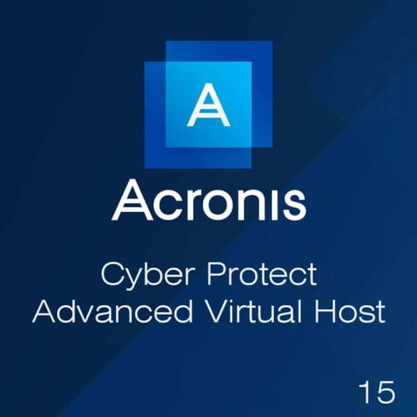 Acronis Cyber Protect Advanced Virtual Host 3 Jahre Neukauf