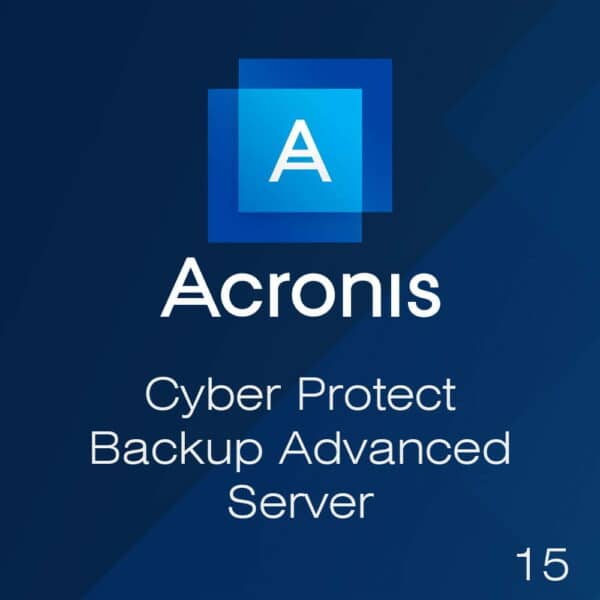 Acronis Cyber Protect Backup Advanced for Server 1 Jahr Neukauf