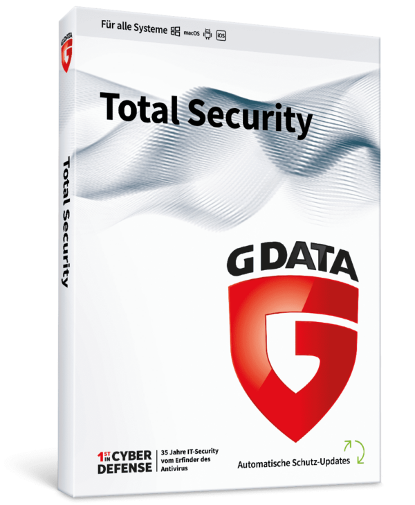 G DATA Total Security 2023 5 Geräte / 3 Jahre