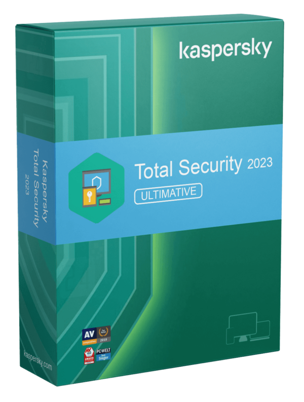 Kaspersky Total Security 2023 3-Geräte 1 Jahr