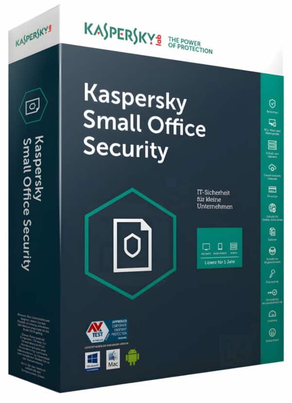 Kaspersky Small Office Security 10 Geräte