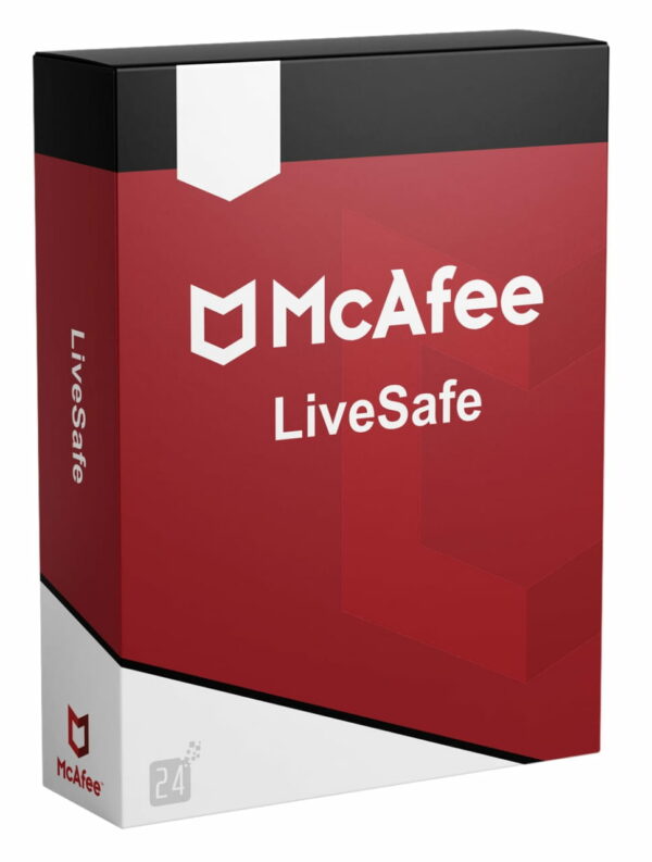 McAfee LiveSafe 2023 1 Gerät 1 Jahr