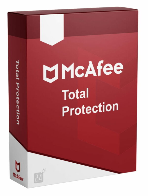 McAfee Total Protection 2023 unlimited Geräte 1 Jahr