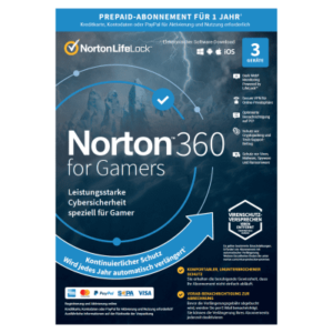 Norton 360 for Gamers 50 GB Cloud 3 Geräte / 1 Jahr