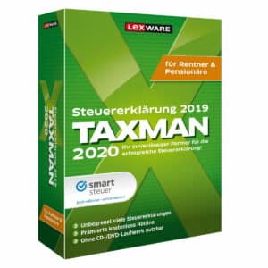 Lexware Taxman 2020 für Rentner und Pensionäre