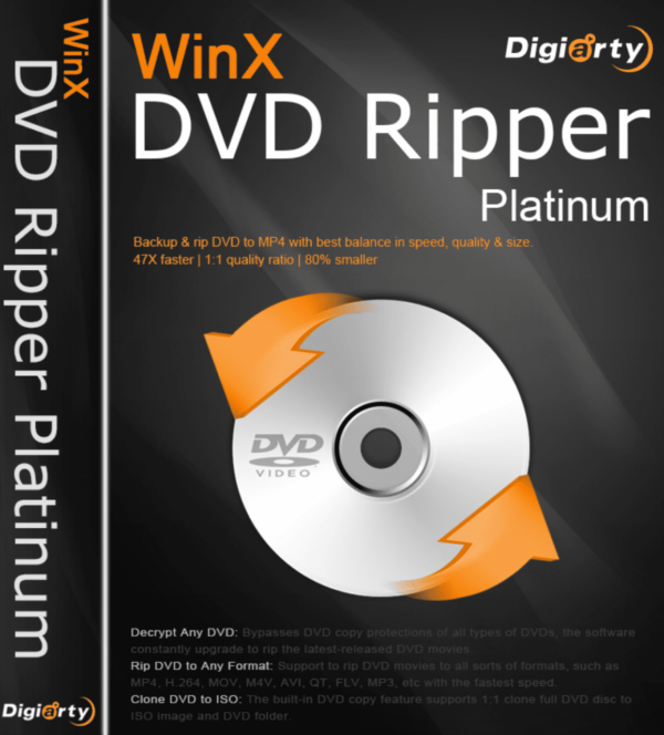 WinX DVD Ripper Platinum Lebenslang