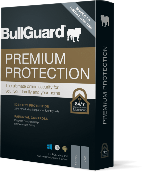 BullGuard Premium Protection 2022 5 Geräte 3 Jahre