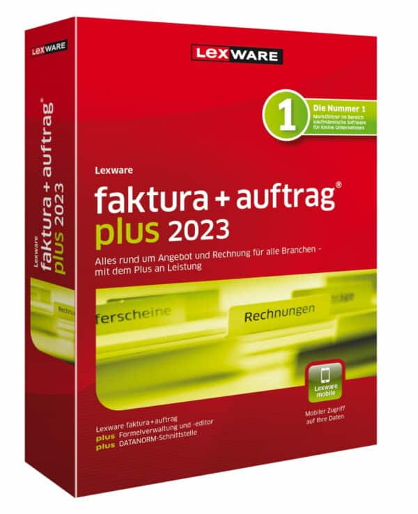 Lexware Faktura+Auftrag Plus 2023