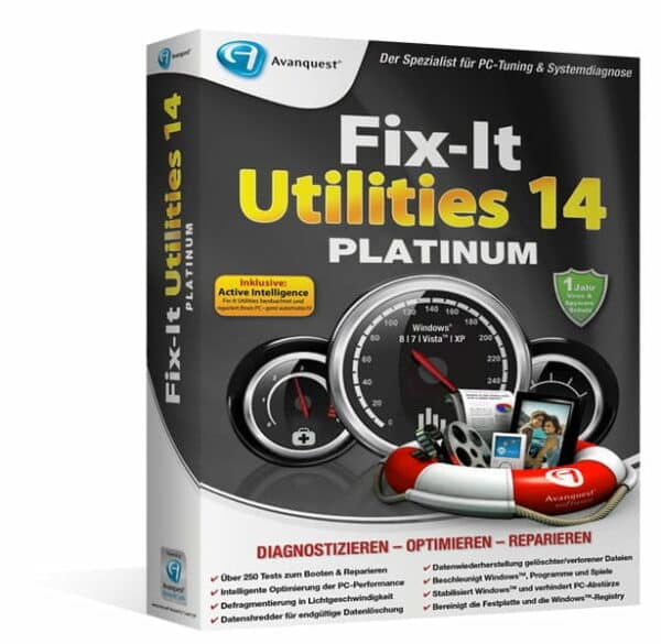 Avanquest Fix-It Utilities 14 Platinum