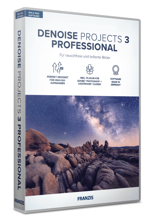Franzis DENOISE projects professional 3